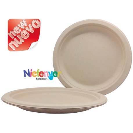 PLATO CARTON PARA DECORAR ** 30CM ** REF: 1600117