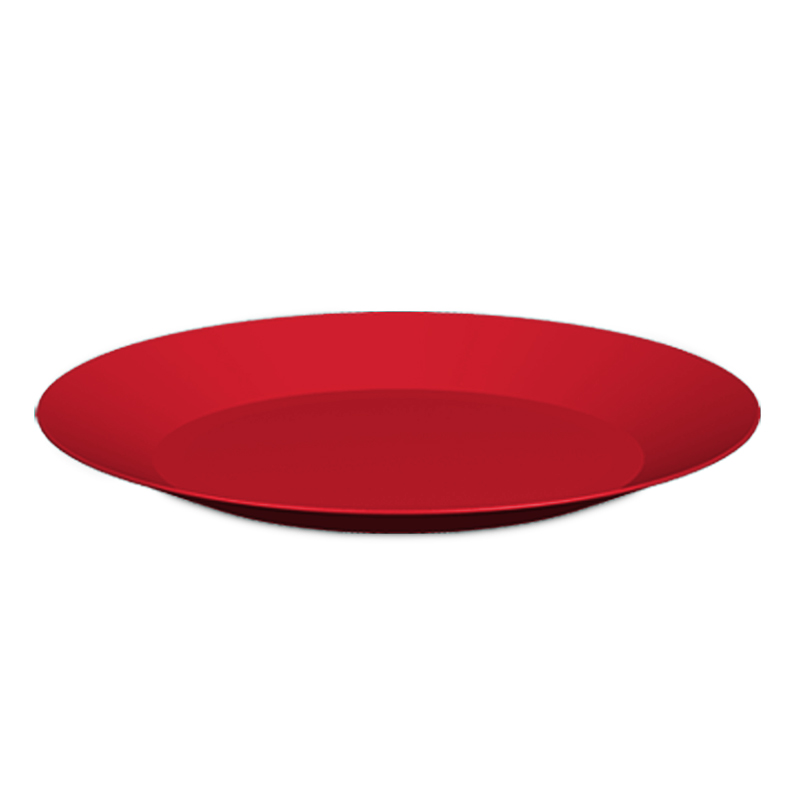 PLATO LLANO POLICARBONATO ***21CM*** APTO PARA USO ALIMENTARIO COLORES SURTIDOS