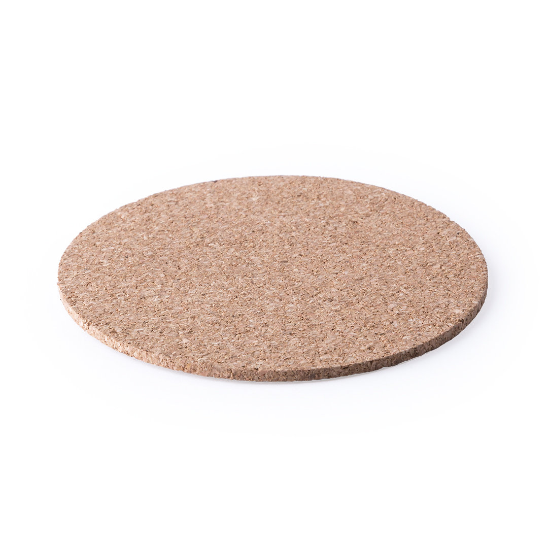 POSAVASOS CORCHO NATURAL 10CM DIAMETRO X 0.3CM GROSOR