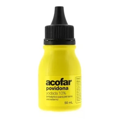 POVIDONA YODADA AL 10% PARA LIMPIEZA DE HERIDAS BOTE DE 50 ML REF: 3291100