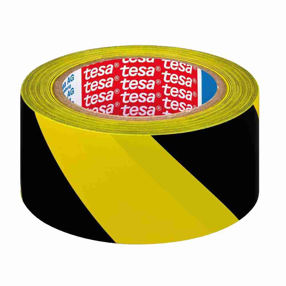 PRECINTO SEÑALIZACION AMARILLO NEGRO 20M X 48MM Q-CONNECT REF: 37696