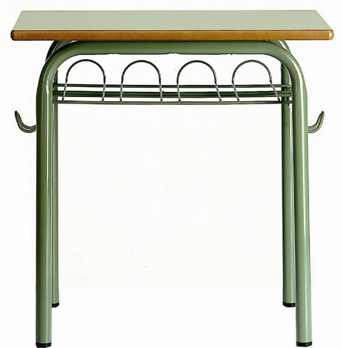 PUPITRE UNIPERSONAL VERDE REF. M19  70x50x76cm