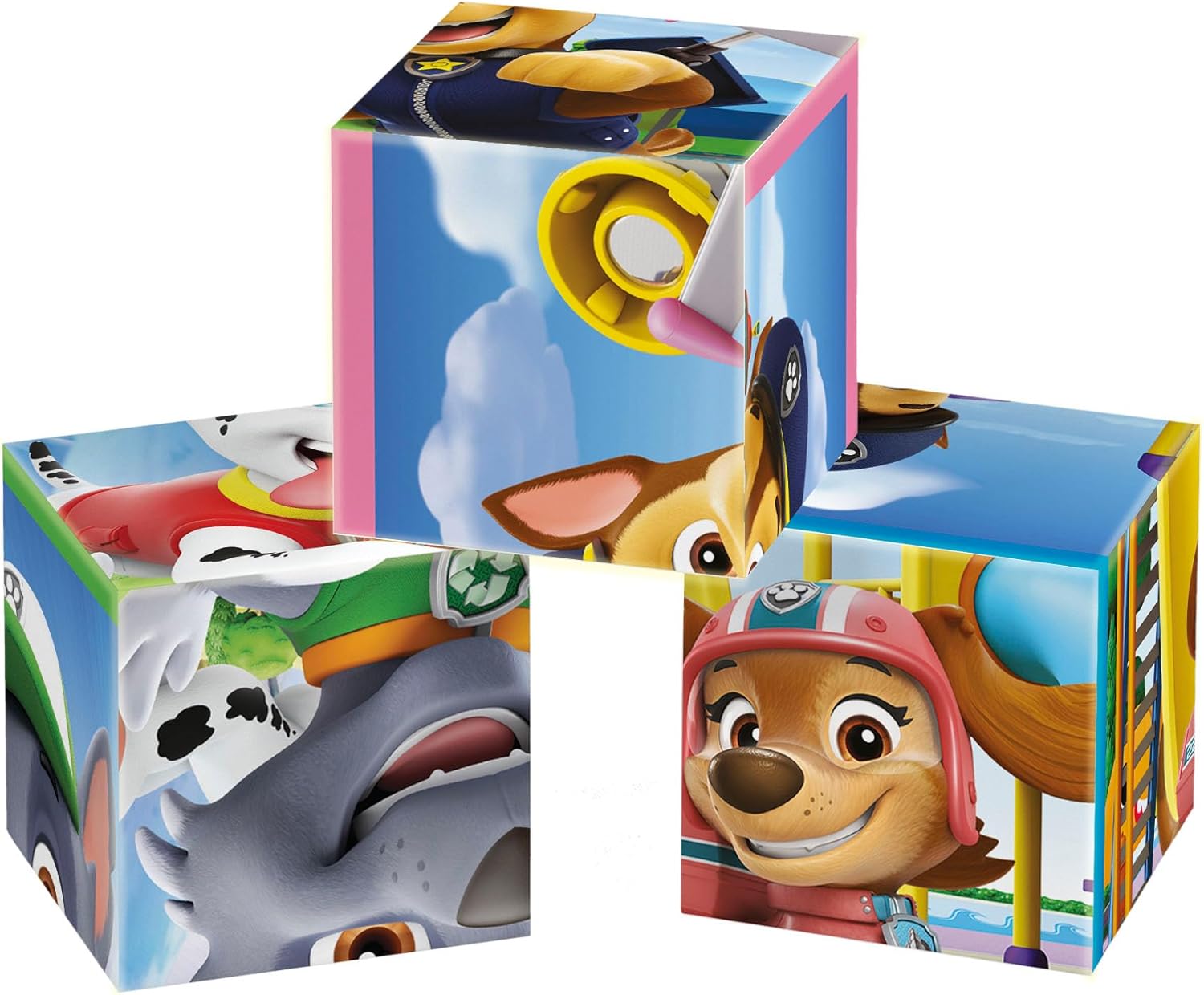 PUZZLE 12 CUBOS LA PATRULLA CANINA 2024 CLEMENTONI