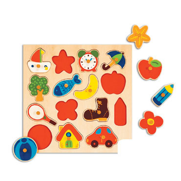 PUZZLE 15 SILUETAS GOULA DISET