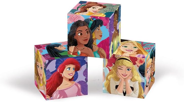 PUZZLE 6 CUBOS PRINCESAS 2024 CLEMENTONI