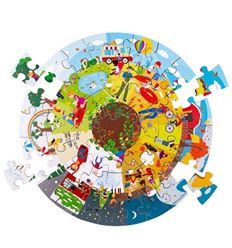 PUZZLE CIRCULAR ESTACIONES