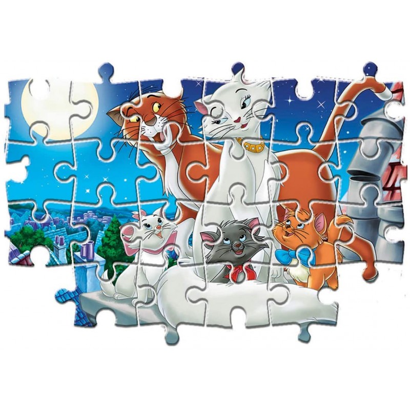 PUZZLE DISNEY ANIMAL FRIENDS - 2X20 PIEZAS CLEMENTONI REF: 24764