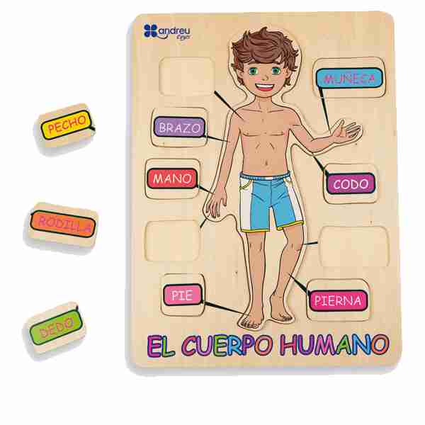 PUZZLE HUMANO BODY ANDREU TOYS