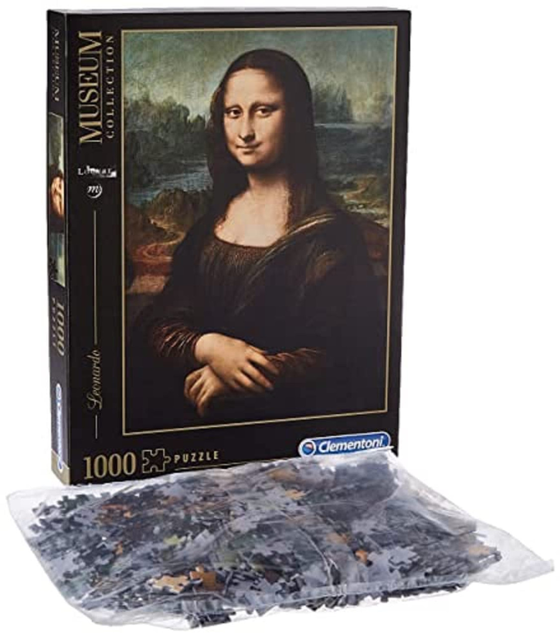 PUZZLE LEONARDO GIOCONDA 1000 PIEZAS CLEMENTONI REF: 31413