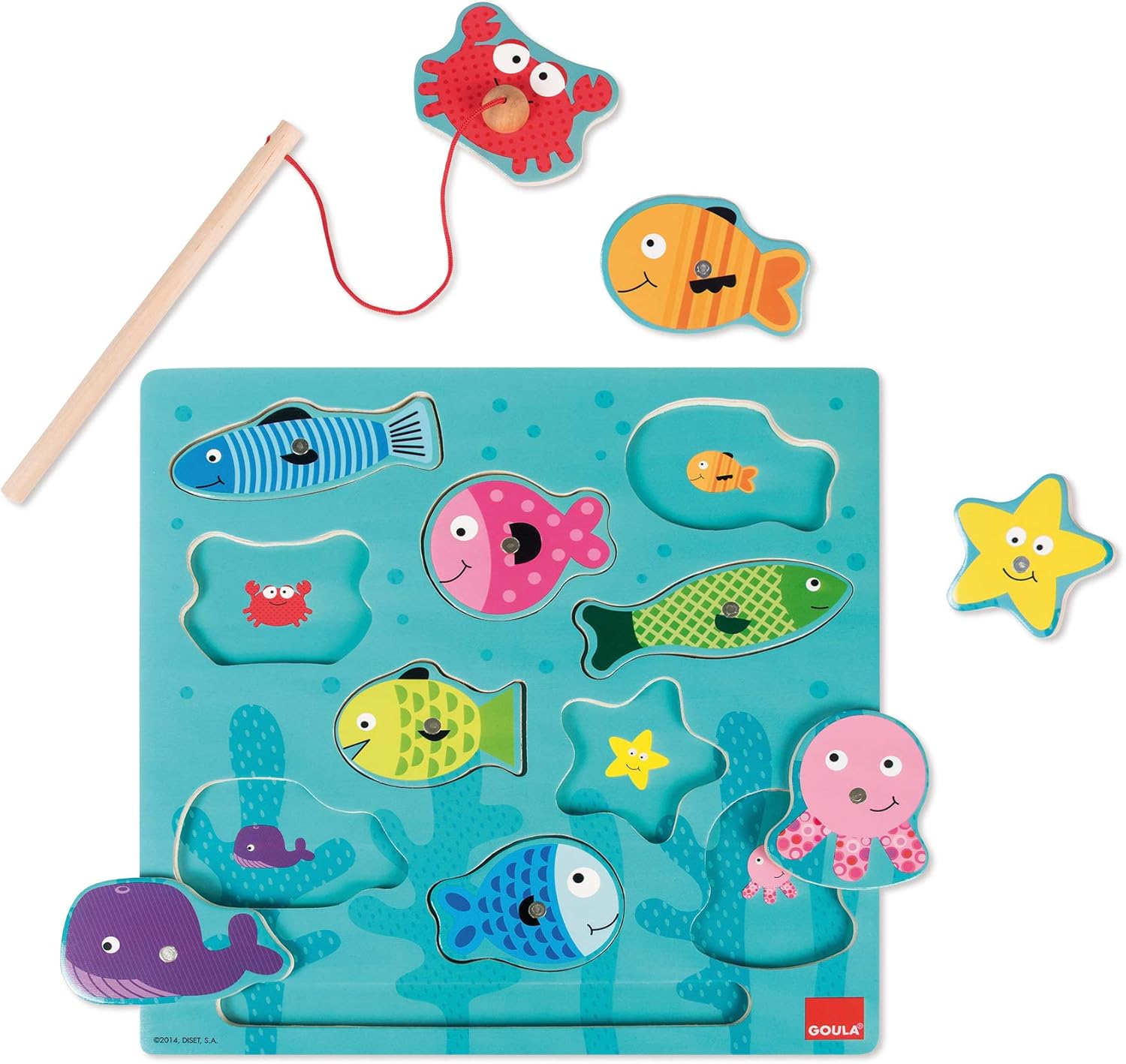 PUZZLE PATOS MAGNETICOS GOULA DISET