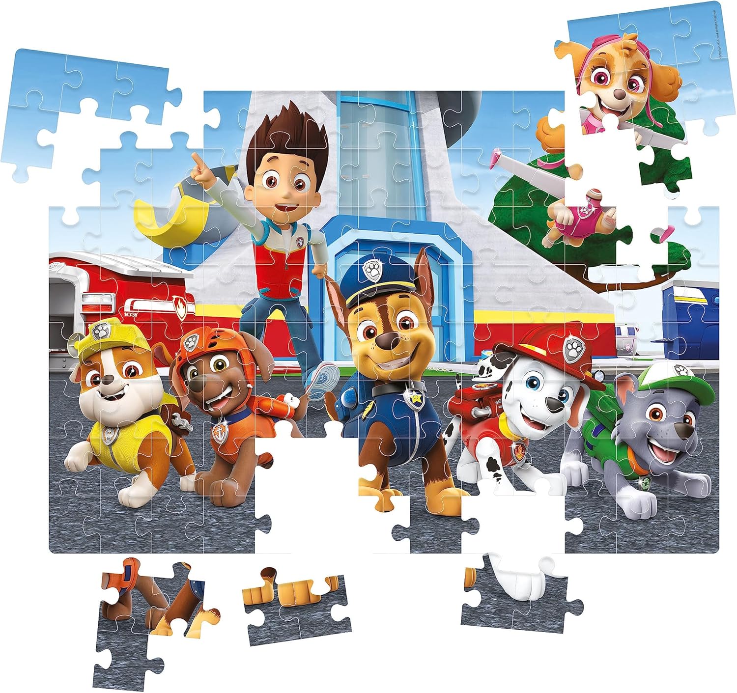 PUZZLE PATRULLA CANINA 104 MAXI PIEZAS CLEMENTONI