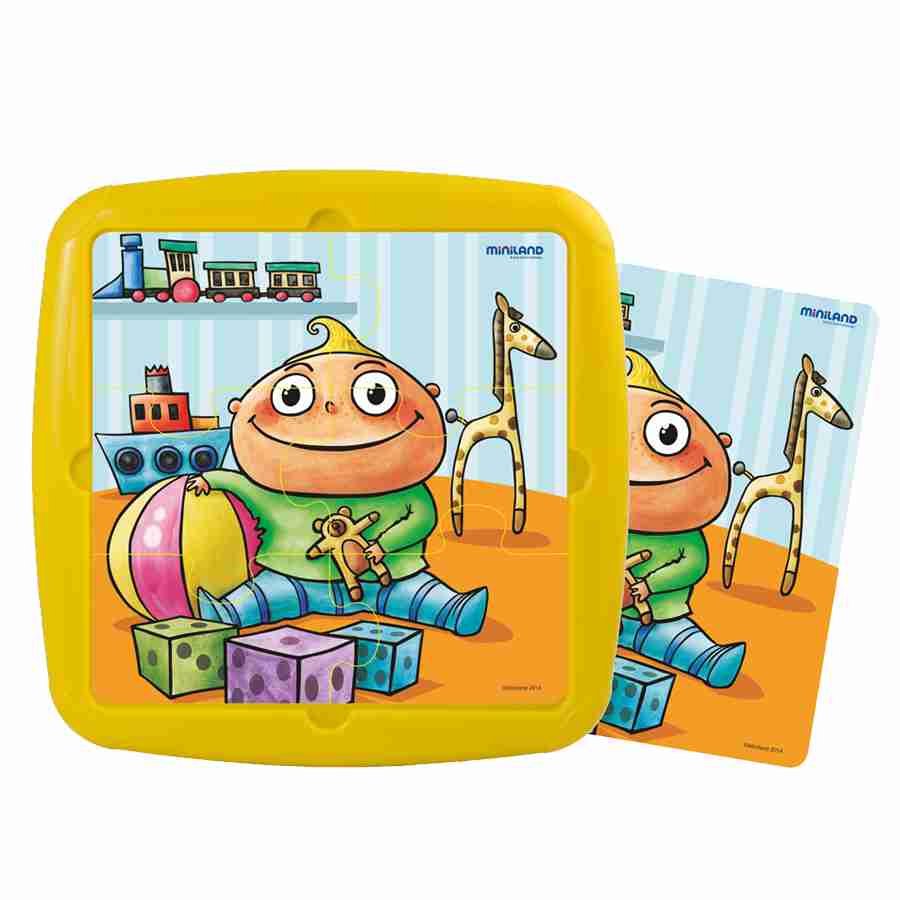 PUZZLE PLASTICO EL BEBE JUEGA