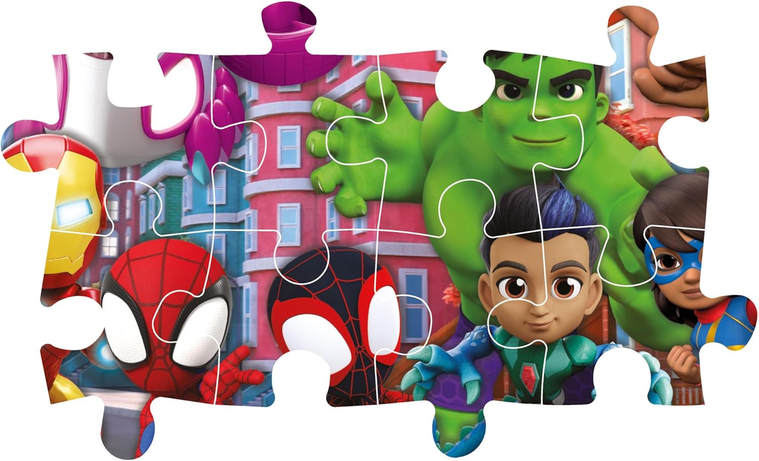 PUZZLE SPIDEY Y SUS INCREIBLES AMIGOS 24 MAXI PIEZAS CLEMENTONI