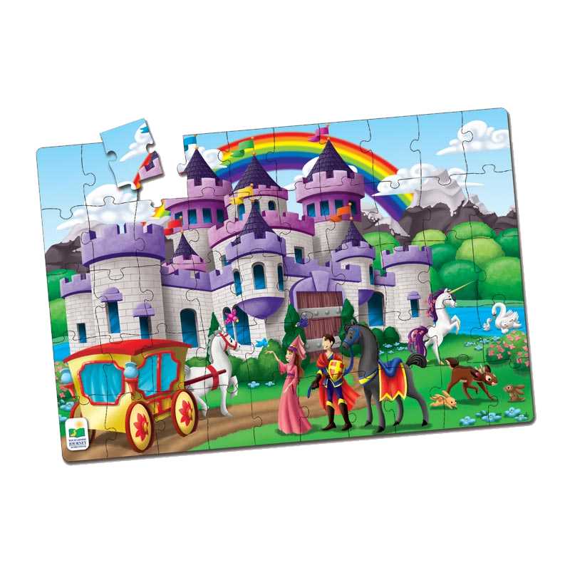 PUZZLE SUELO JUMBO CASTILLO CUENTO DE HADAS 50 PIEZAS REF. F- XLJ-444139 ***DESCATALOGADO***