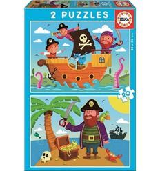 PUZZLES BASICOS "PIRATAS" 20 PIEZAS