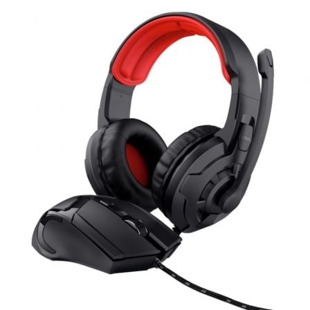 Pack Gaming 2 en 1 Trust Gaming 24761/ Ratón + Auriculares