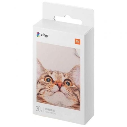 Papel Fotográfico Xiaomi Mi Portable Photo Printer Paper/ 5 x 7.6cm/ 20 Hojas