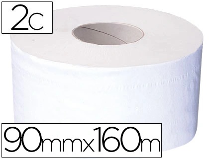 Papel higienico industrial 2 capas 160 mt para dispensador t2 ***marca TORK*** PAQUETE 12 ROLLOS ****