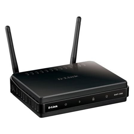 Punto de Acceso Inalámbrico D-Link DAP-1360 300Mbps/ 2.4GHz/ Antenas de 2dBi/ WiFi 802.11n/g/b