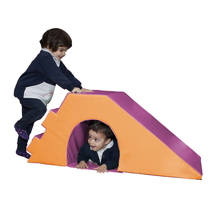 RAMPA TÚNEL PSICOMOTRICIDAD 120X60X50 CM REF 065N