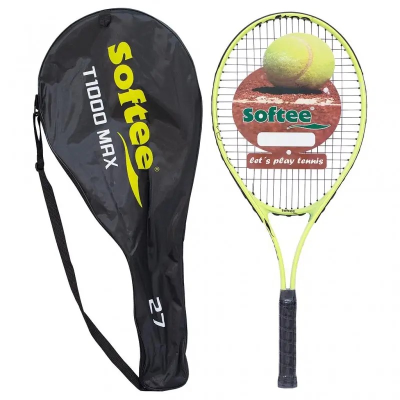 RAQUETA TENIS JUNIOR ALUMINIO CON FUNDA REF. 0006563