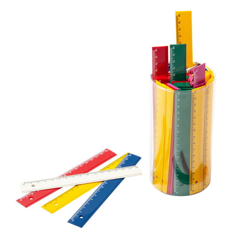 REGLAS DE 16CM COLORES SURTIDOS OPACOS REF: 816-00
