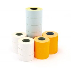 ROLLO ETIQUETAS ETIQUETADORA APLI 2 LINEAS BLANCAS REMOVIBLES 26X16MM REF: 100923
