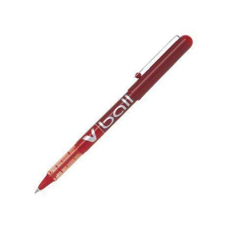 ROTULADOR BOLIGRAFO PILOT V-BALL 0.5 ROJO