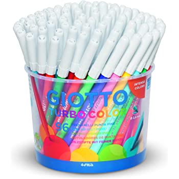 ROTULADOR GIOTTO TURBO COLOR BOTE 96 COLORES SURTIDOS 521500