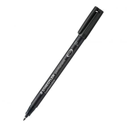 ROTULADOR LUMOCOLOR STAEDTLER 318-9 NEGRO 0.6MM