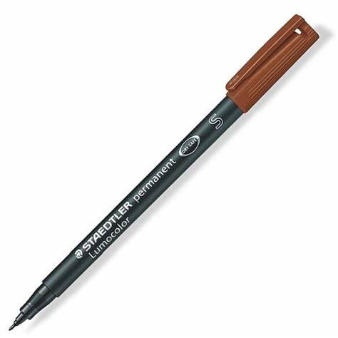 ROTULADOR LUMOCOLOR STAEDTLER PERMANENTE 313-7 ***MARRON*** 0.4MM