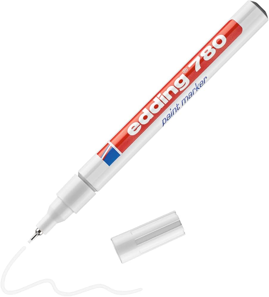 ROTULADOR MARCADOR EDDING 780 COLOR BLANCO REF: 780-049