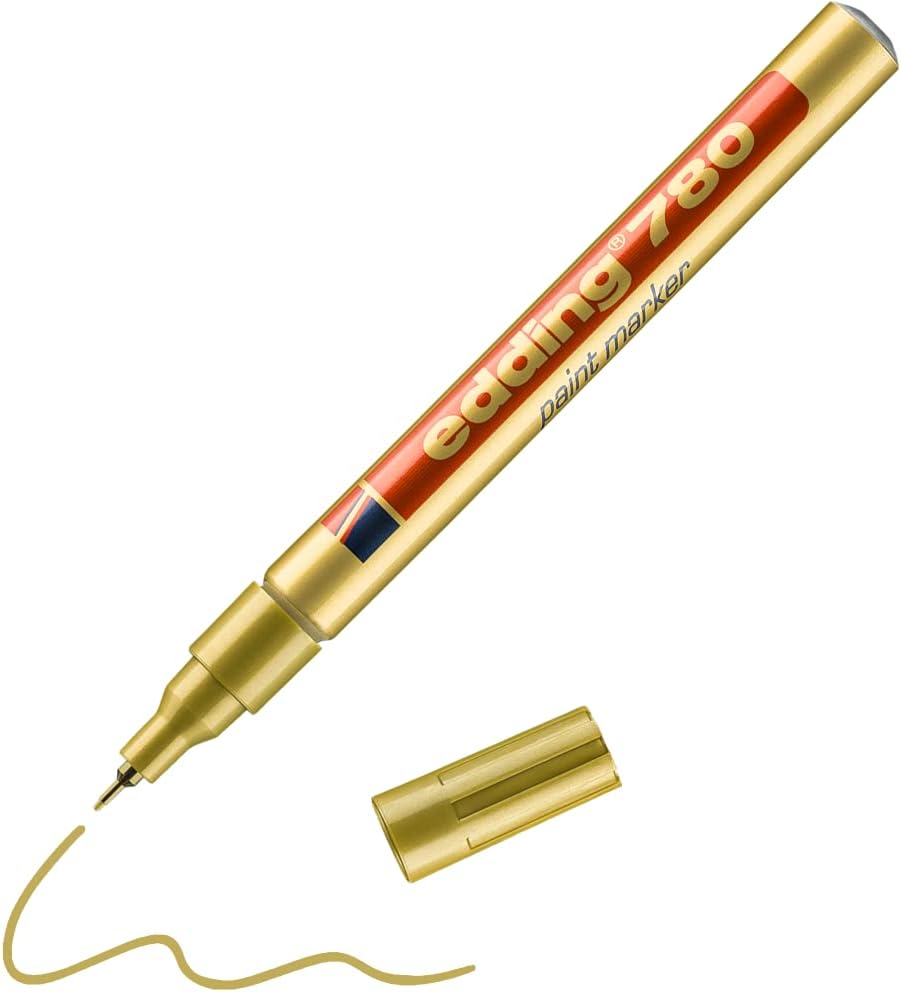 ROTULADOR MARCADOR EDDING 780 COLOR ORO REF: 780-053