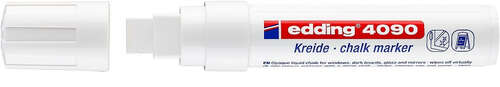 ROTULADOR ***PARA CRISTAL EDDING 4090 PUNTA 4-15MM*** COLOR BLANCO