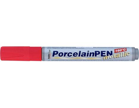 ROTULADOR PORCELANA METALICO ROJO PORCELAIN PEN FONTORPIN REF: K16419