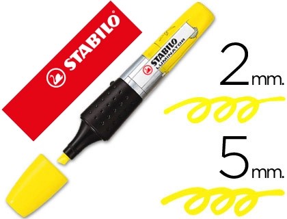 ROTULADOR STABILO BOSS LUMINATOR AMARILLO TINTA LIQUIDA