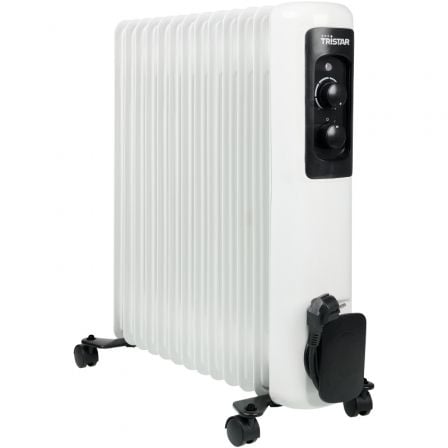 Radiador de Aceite Tristar KA-5183/ 3 Potencias/ 1000-1500-2500W/ 13 Elementos Caloríficos