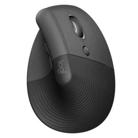 Ratón Ergonómico Inalámbrico por Bluetooth/ 2.4GHz Logitech Lift Vertical Ergonomic Mouse/ Hasta 400