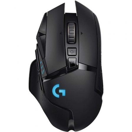 Ratón Gaming Inalámbrico Logitech G502 Lightspeed/ Batería recargable/Hasta 25600 DPI