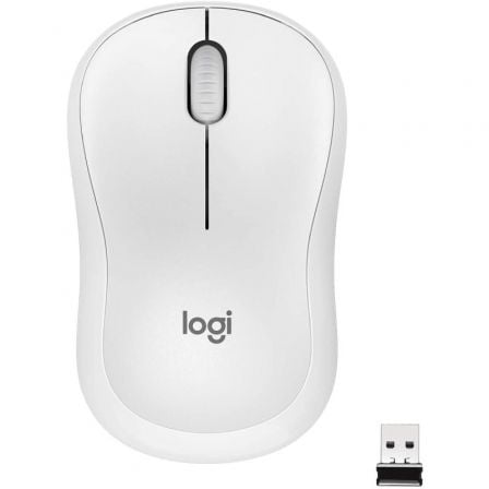 Ratón Inalámbrico Logitech M220 Silent/ Hasta 1000 DPI/ Blanco