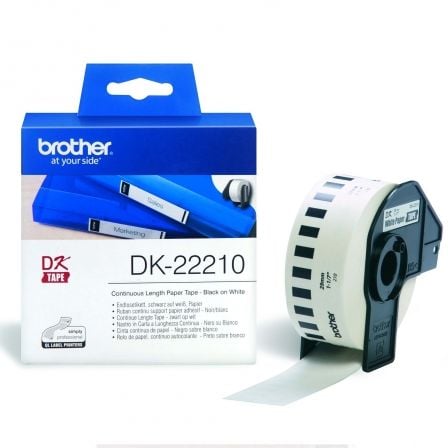 Rollo de Papel Continuo Original Brother DK-22210