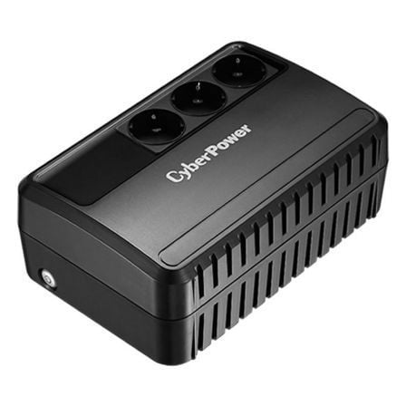 SAI Línea Interactiva Cyberpower BU650E/ 650VA-360W/ 3 Salidas/ Formato Bloque