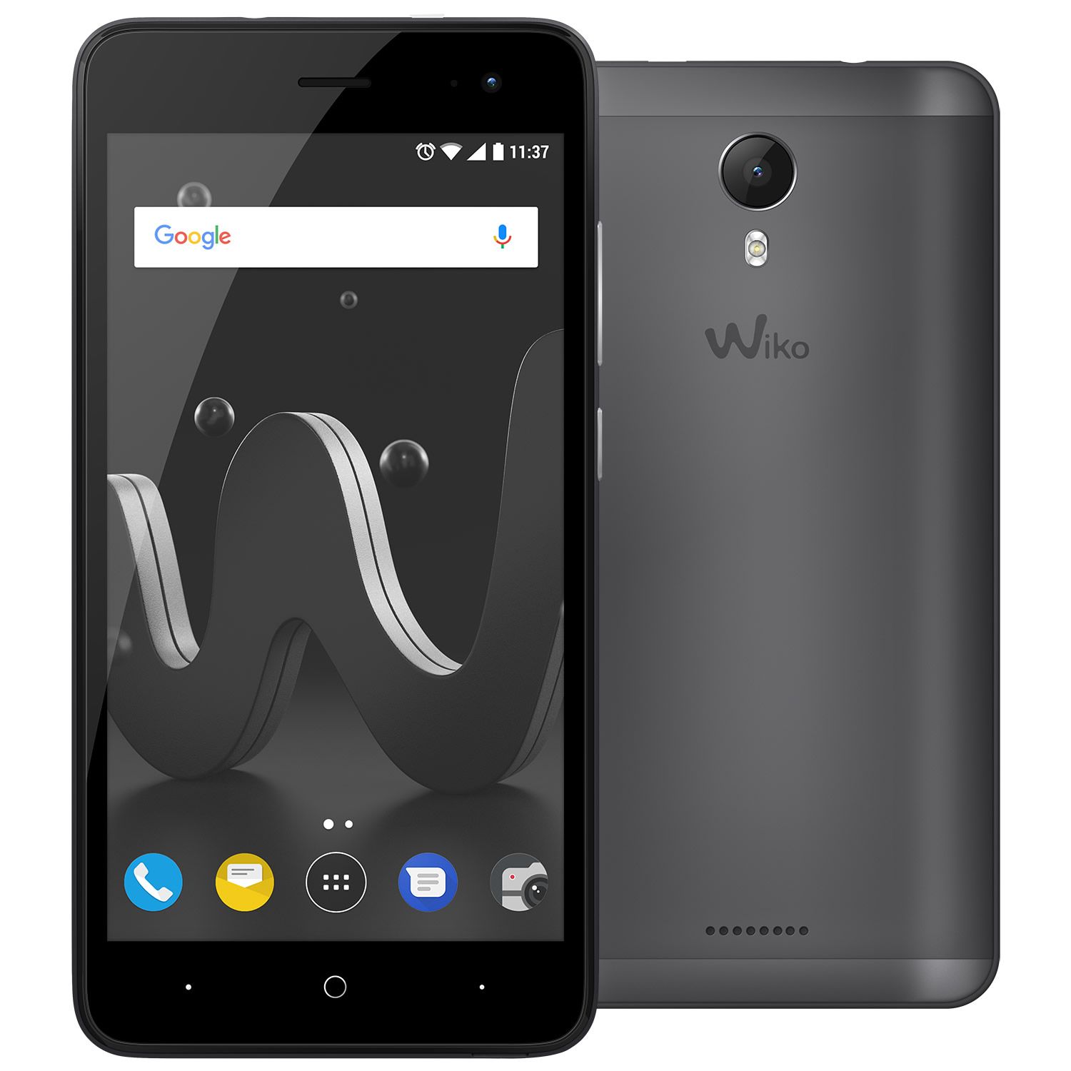 SDMARTPHONE WIKO JERRY 2 GREY - 5" - CAMARA 5/5MP - QC CORTEX A7 1.3GHZ - 16 GB - 1GB RAM REF: WIK-SP JERRY GREY