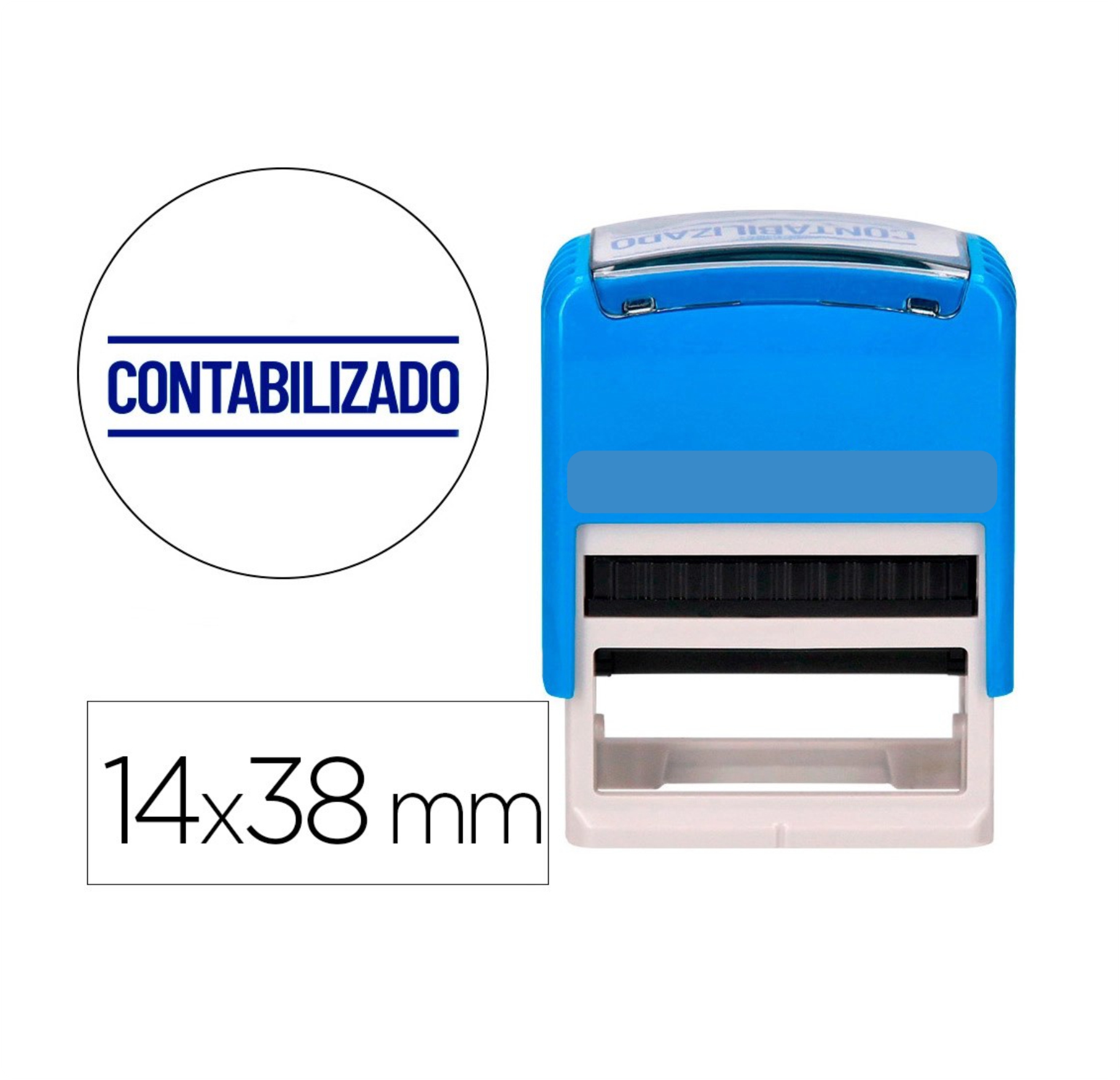 SELLO PRINTER 20 *CONTABILIZADO* AZUL