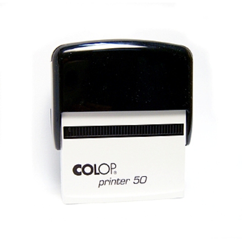 SELLO PRINTER 50 PERSONALIZADO NEGRO SGPR.50.AR