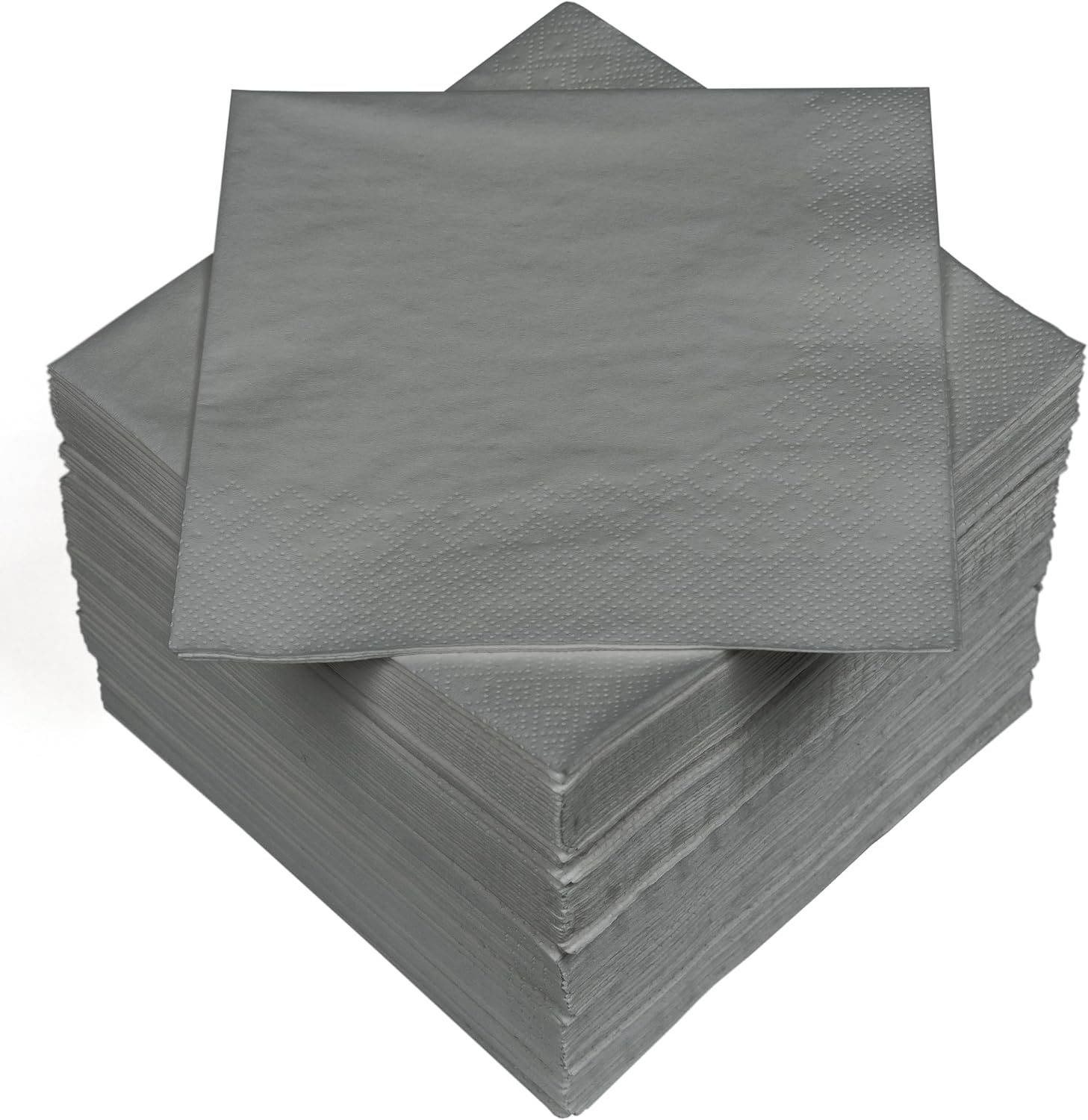 SERVILLETAS 16 UNID 30X30 **PLATA**