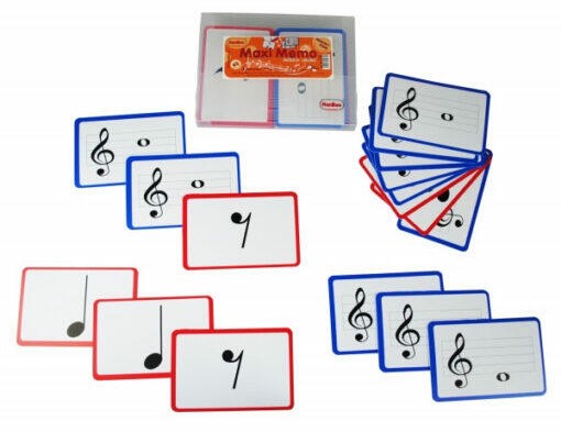 SET 30 TARJETAS MAXI MEMORY MUSICA