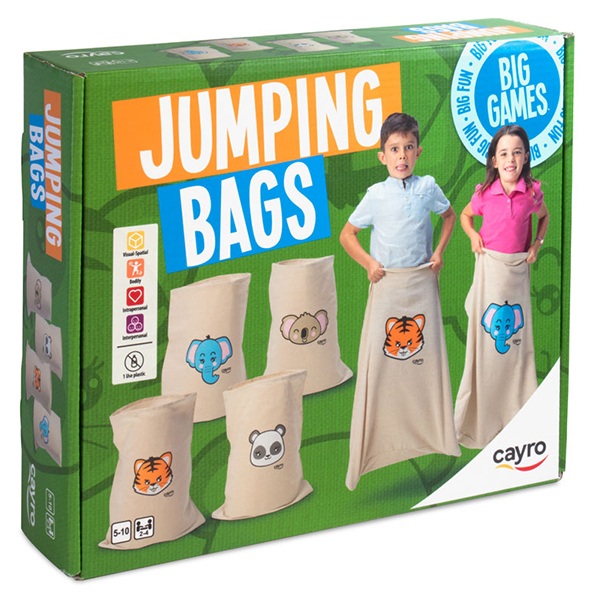 SET DE * 4 SACOS DE SALTO DE 70X55CM* JUMPING BAGS