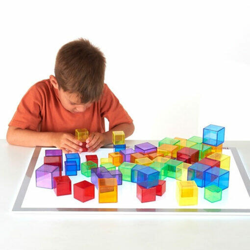 SET DE CUBOS TRANSLUCIDOS IMPARA