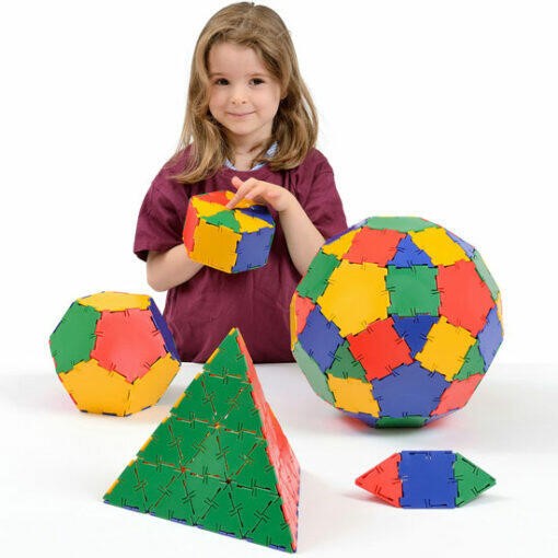 SET JUEGO DE CONSTRUCCION POLYDRON DE 164 PIEZAS